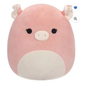 Squishmallows Official Plush 10 inch Petra the Pink Pig Stuffed Plush Toy